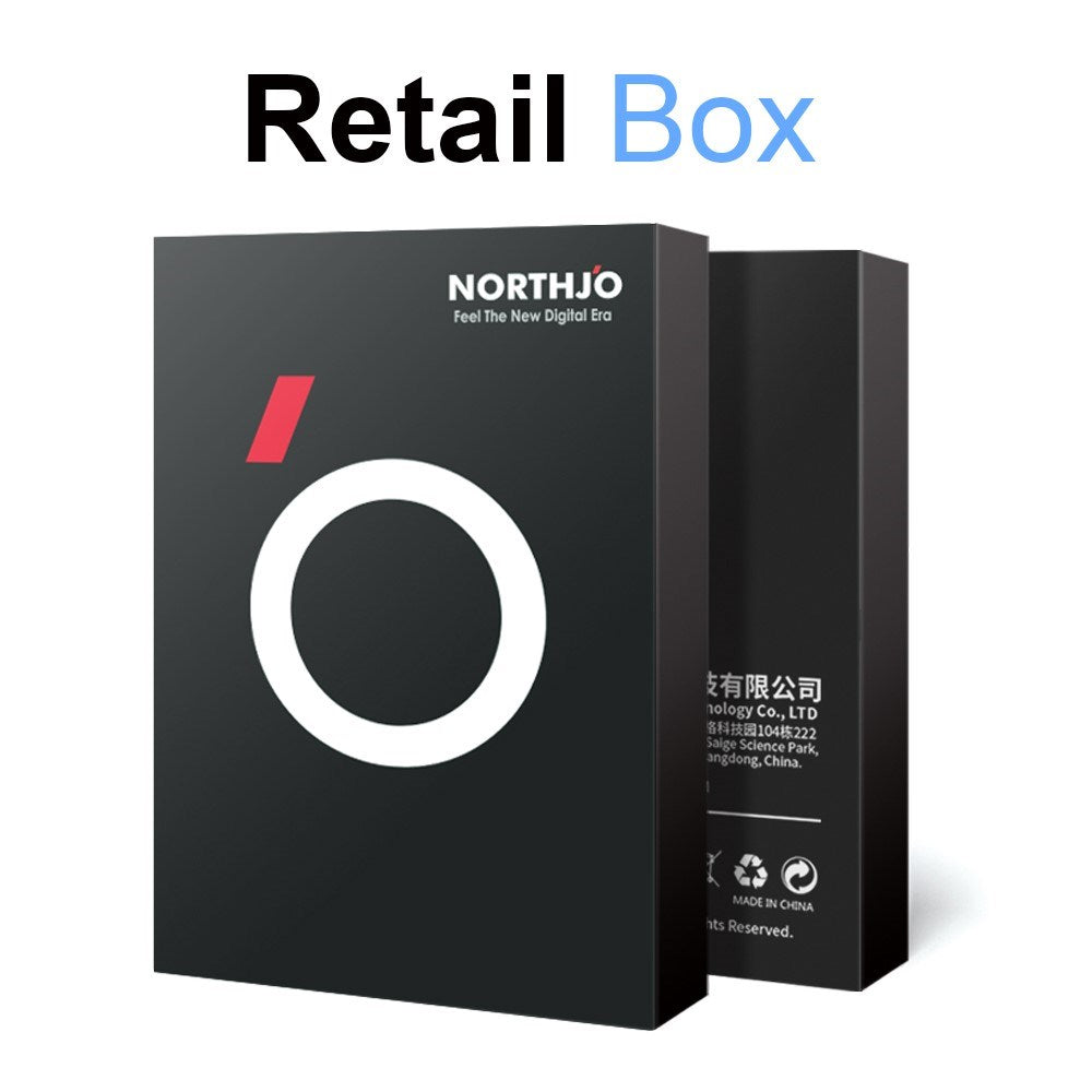 NORTHJO iPhone 16e Tempered Camera Lens Glass - Transparent