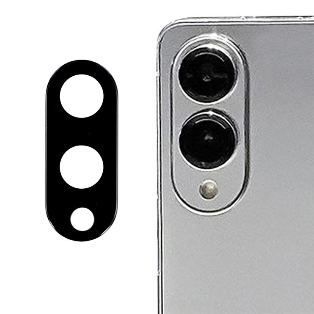 Samsung Galaxy S25 Edge Protective Glass For Camera Lens - Black