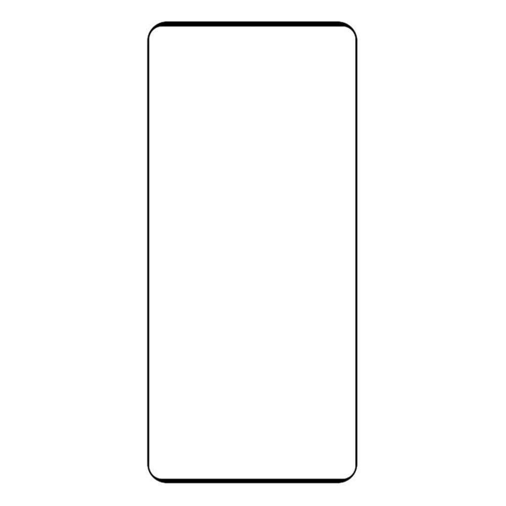 Realme 14 Pro+ (5G) Screen Protector Glass – Transparent / Black Edge