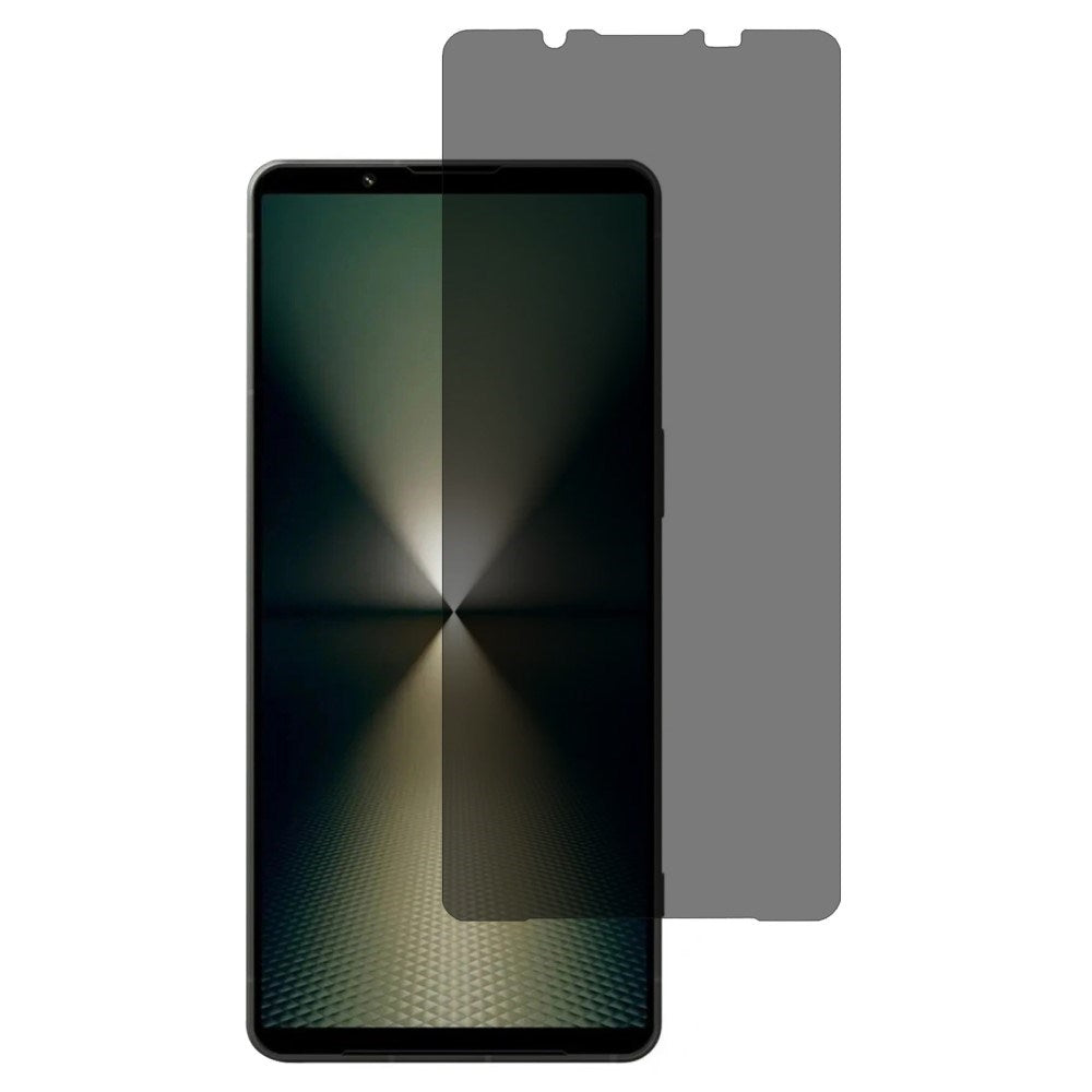 Sony Xperia 1 VII Full Fit Tempered Screen Protector Glass - Privacy Function - Transparent