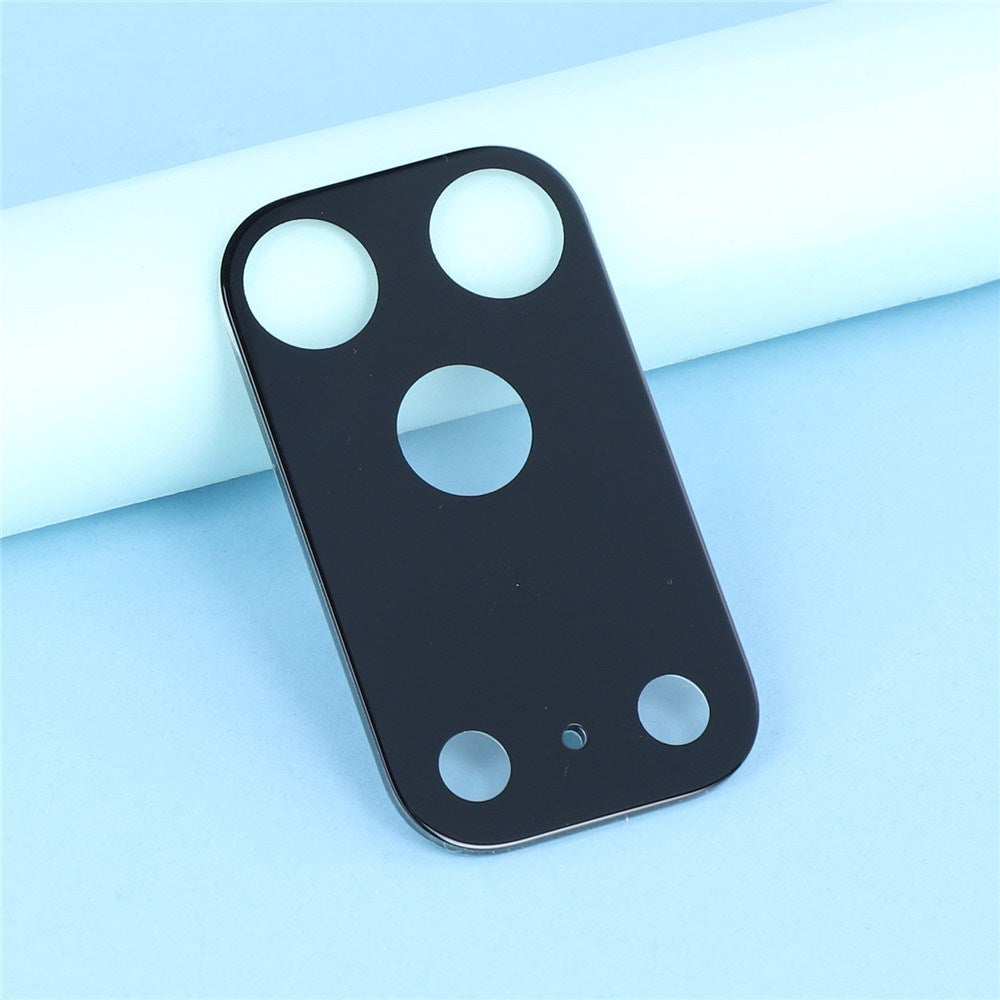 iPhone 17 Pro Tempered Camera Lens Protection Glass - Black