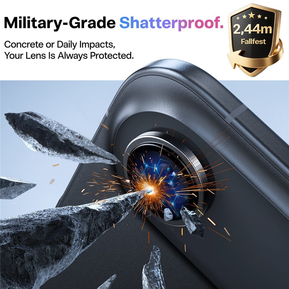 TORRAS iPhone Air LensGuard Camera Lens Protector Glass - Black