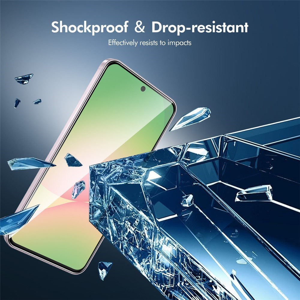 Samsung Galaxy A27 Tempered Glass Screen Protector - Transparent / Black Edge