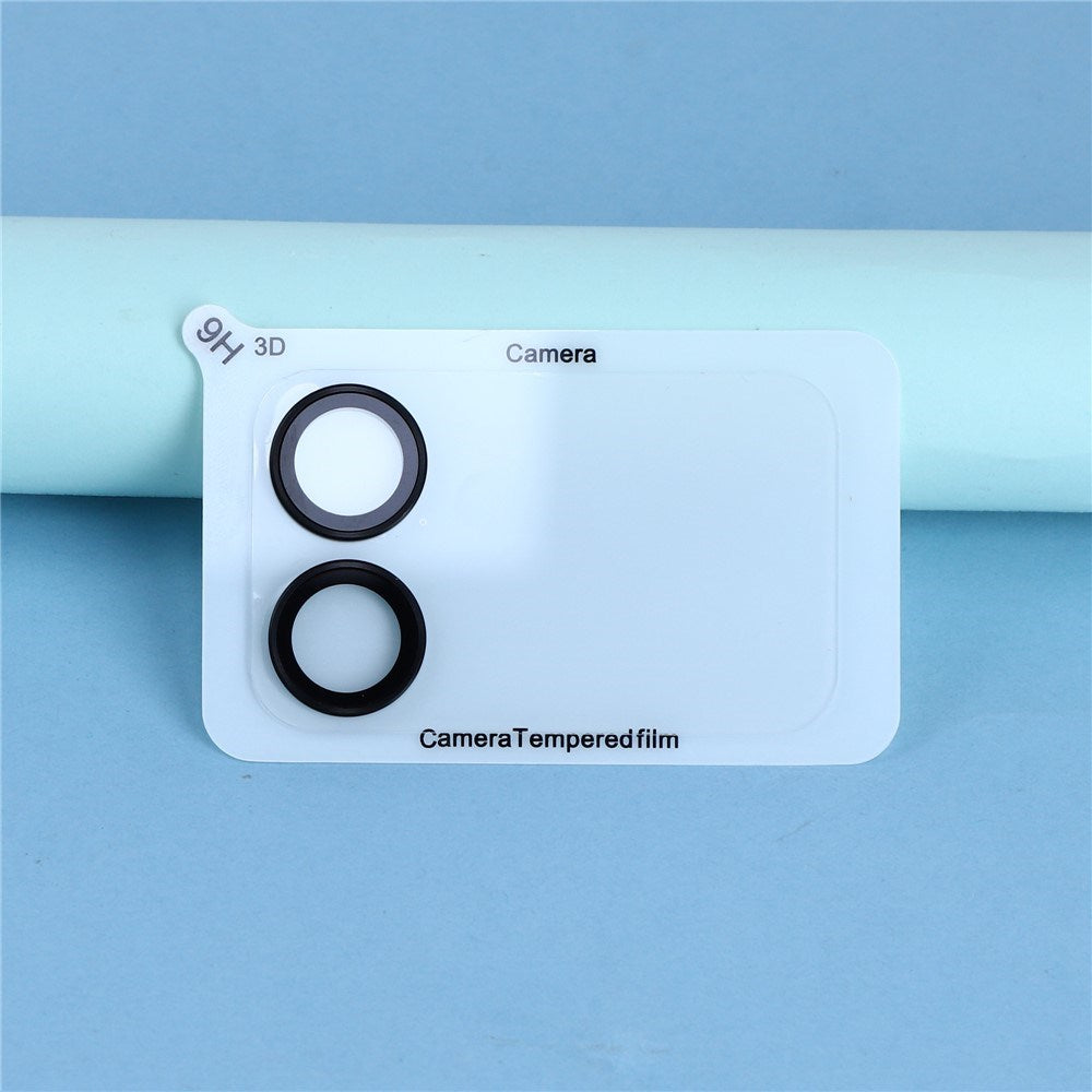 Xiaomi 17 Pro Camera Lens Protective Glass - Transparent / Black