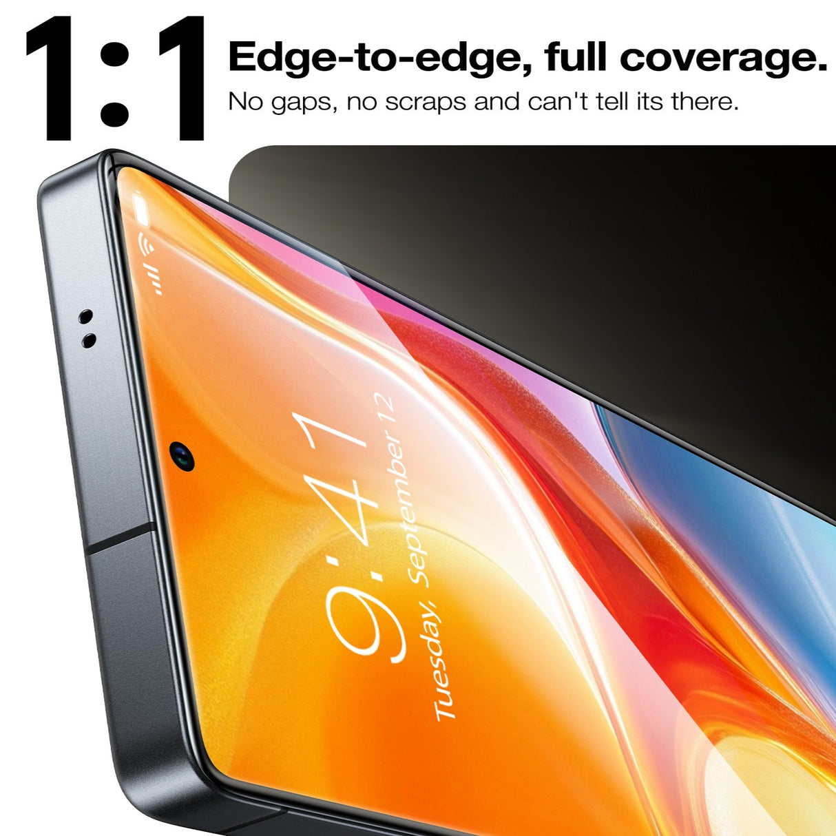 Samsung Galaxy S26 TORRAS Glassgo Tempered Screen Protector Glass with Installation Frame – Transparent