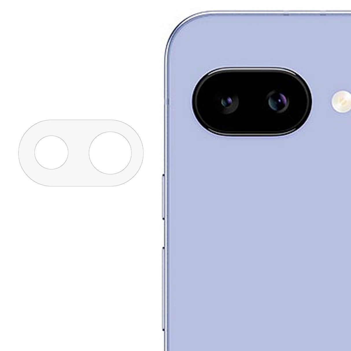 Google Pixel 10a Camera Lens Protection Glass - Transparent