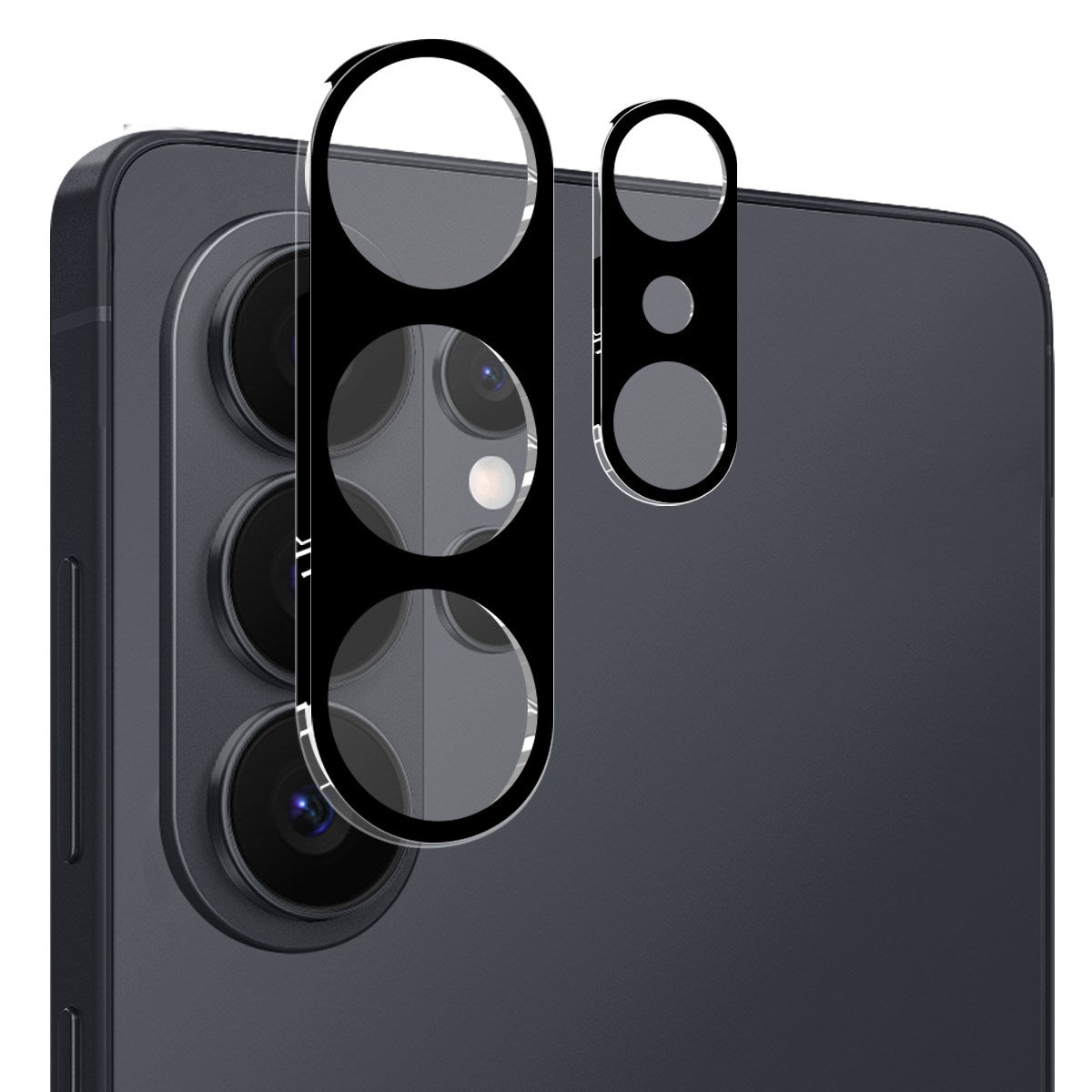 Samsung Galaxy S26 Ultra ENKAY Tempered Camera Lens Protection Glass - Black