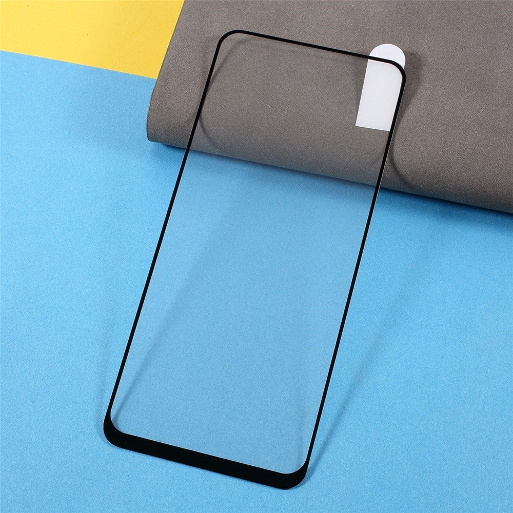 Xiaomi Redmi A7 Pro Screen Protector Glass - Transparent / Black Edge
