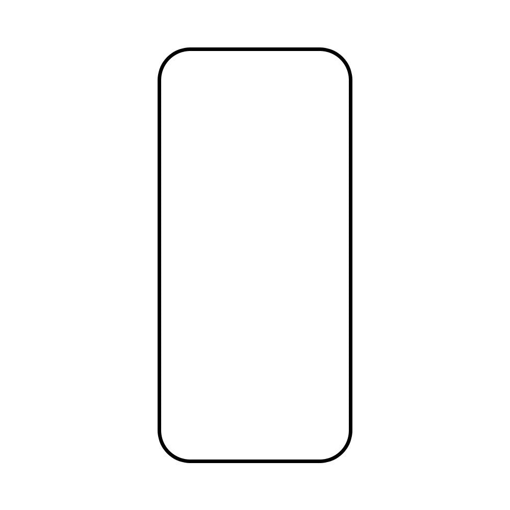 Motorola Moto G37 / G47 Screen Protector w. Black Edge - Transparent