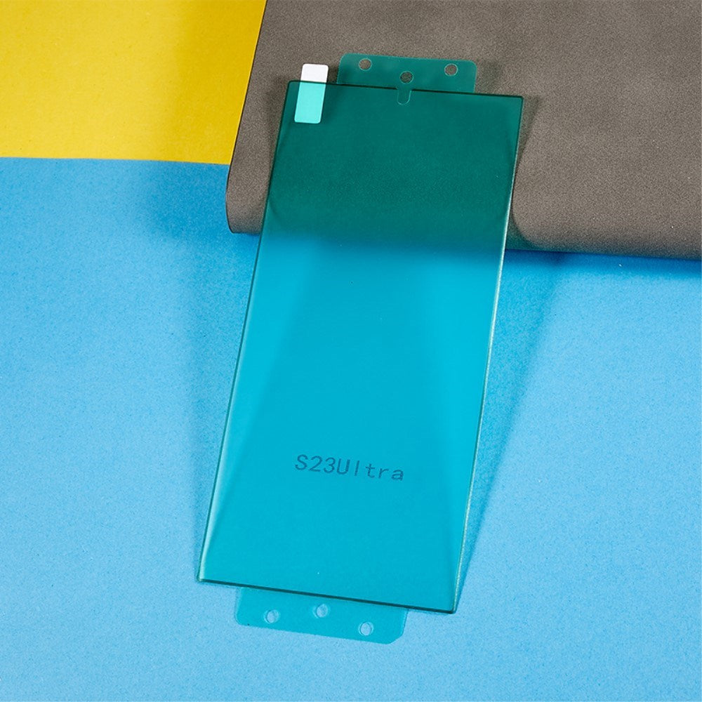 Samsung Galaxy S23 Ultra Curved Robust Screen Protector Film - Transparent