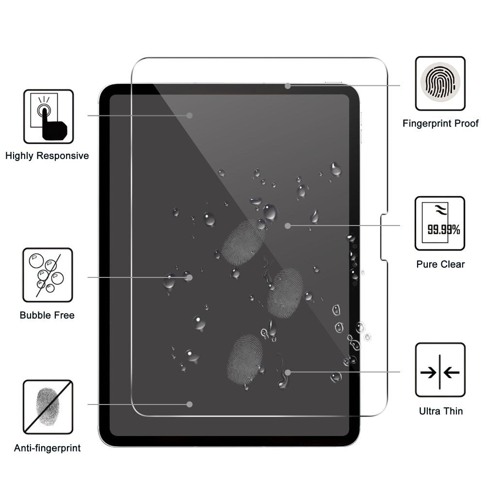 iPad Pro 11" (2025 / 2024) Arc Edge Tempered Glass - Screen Protection - Transparent