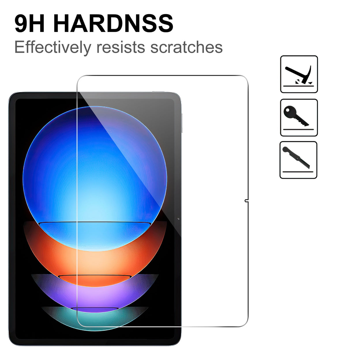 Xiaomi Pad 6S Pro 12.4 - Tempered Glass Screen Protector 2.5D