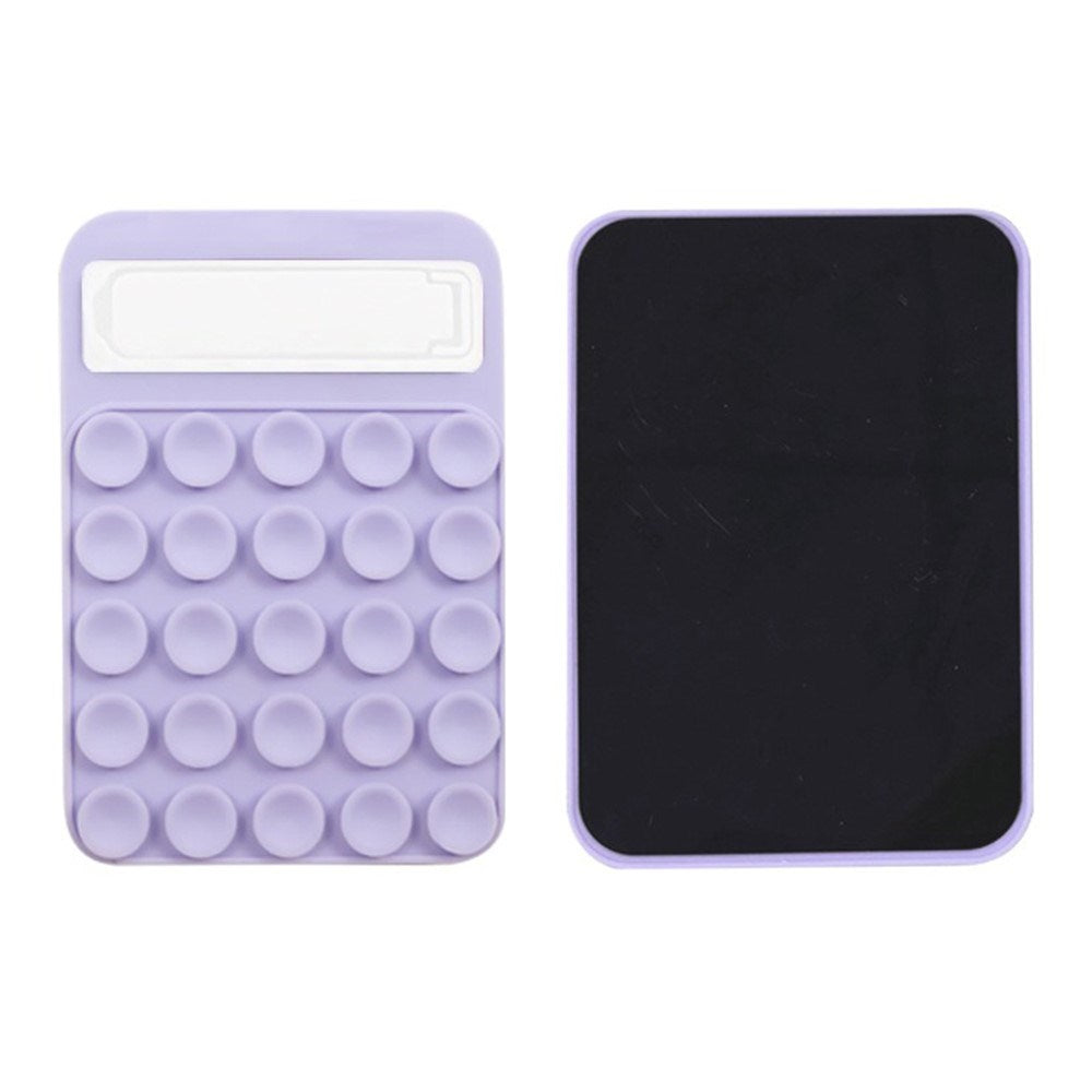 Magnetic Silicone Suction Cup with Kickstand - Purple