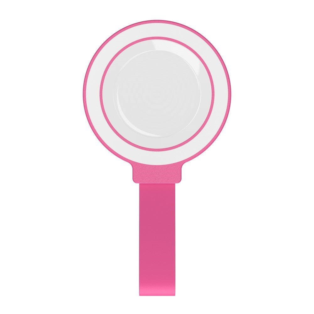 Silicone Suction Cup Mobile Holder w. Strap - MagSafe Compatible - Hot Pink