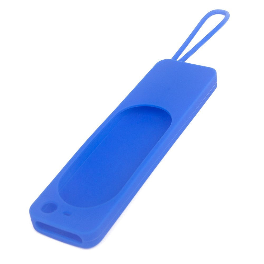Apple Siri Remote Silicone Case (2nd & 3rd gen.) w. Strap - Blue