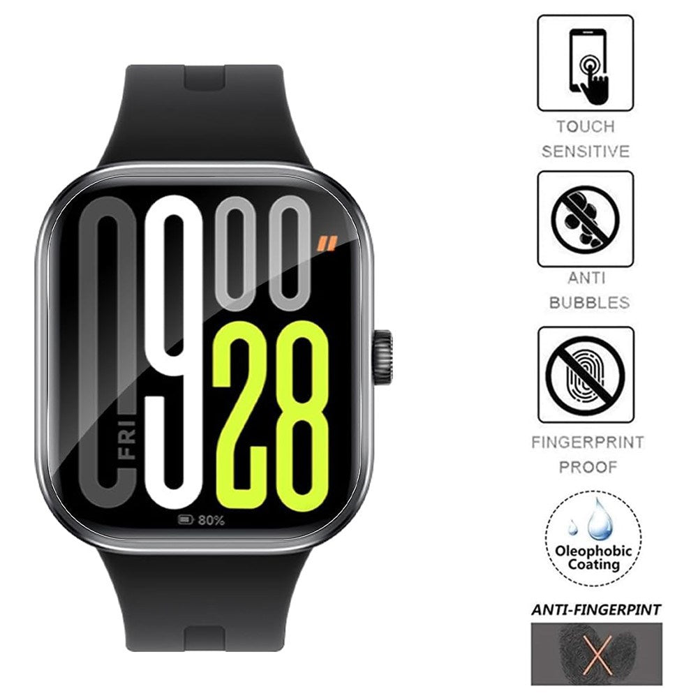 Xiaomi Redmi Watch 5 Screen Protector Film - 3 pcs. - Transparent