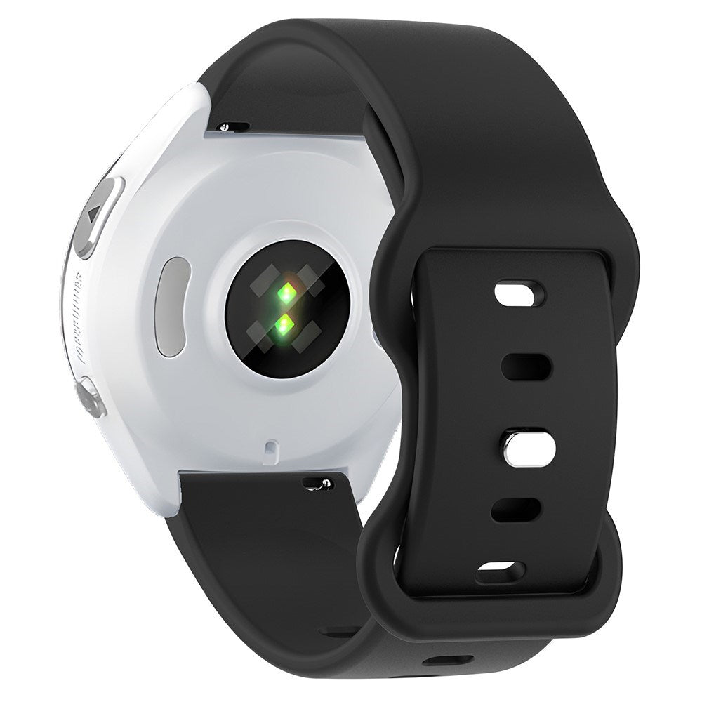 EIDERWOOD Universal Silicone Strap (18mm) – Black