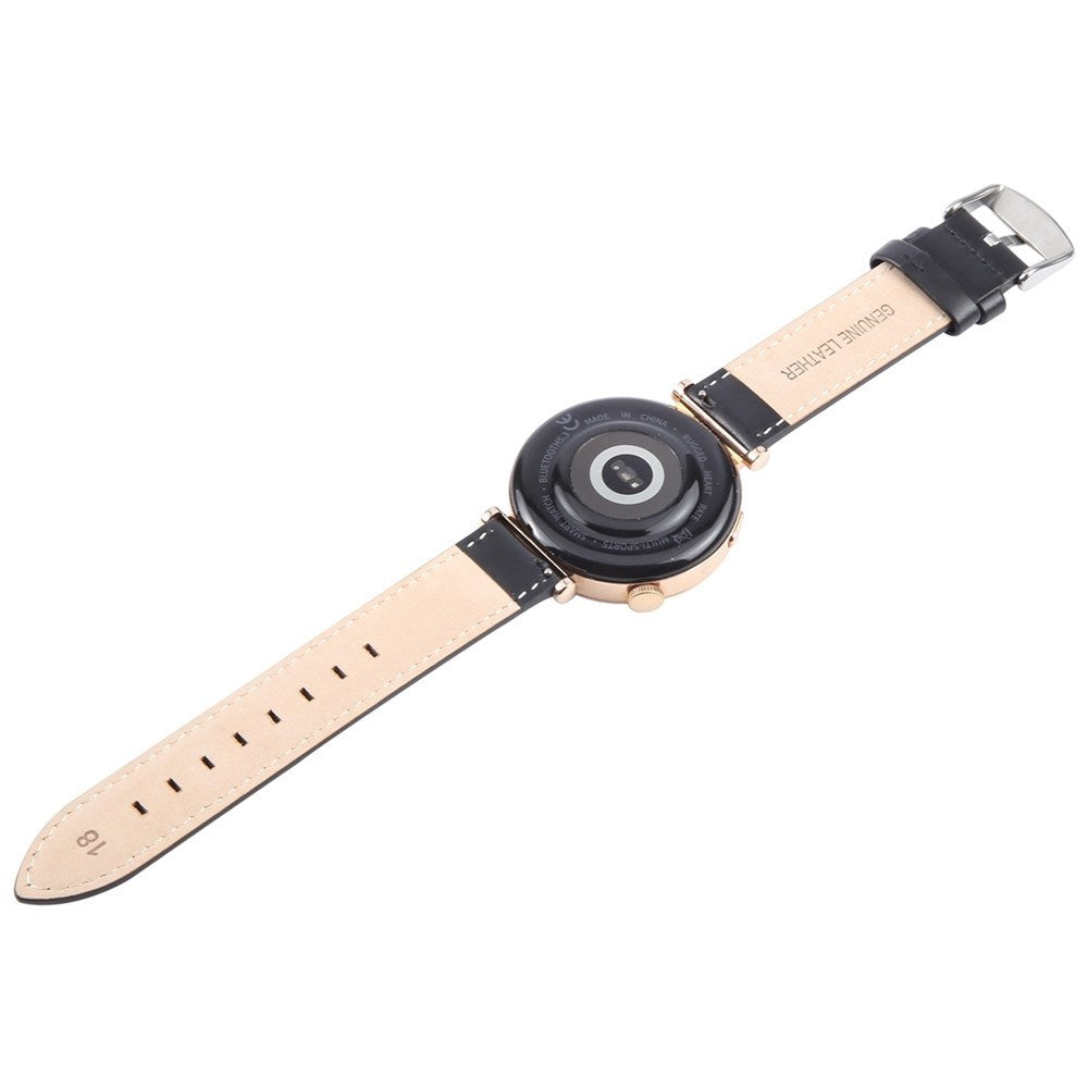 Universal 18mm Leather Watch Strap EIDERWOOD - Black