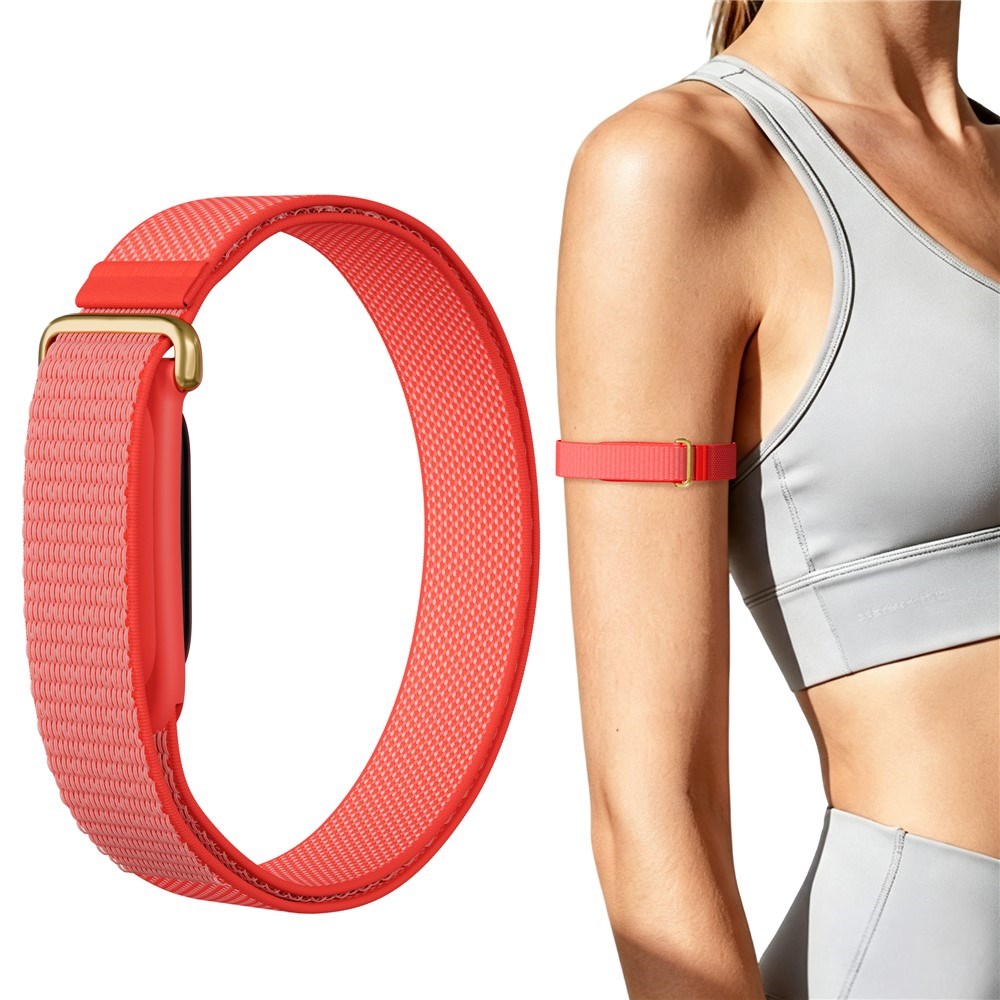 Google Fitbit Air EIDERWOOD Nylon Running Armband - Red