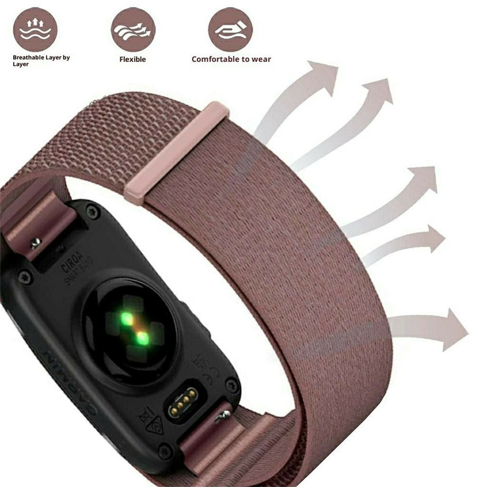 Garmin CIRQA Smart Band EIDERWOOD Nylon Strap - Size S-M - Purple
