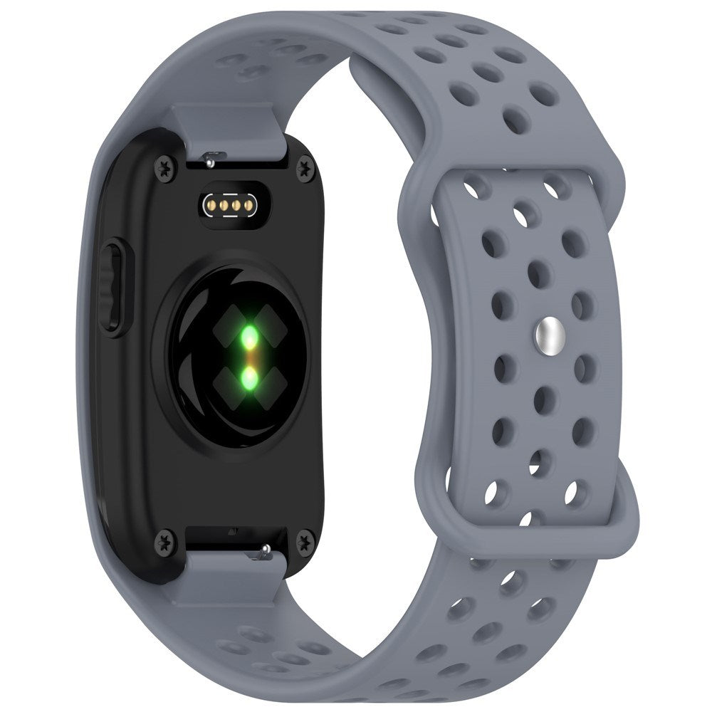 Garmin CIRQA Smart Band EIDERWOOD Silicone Strap with Breathable Perforated Holes - Blue Grey