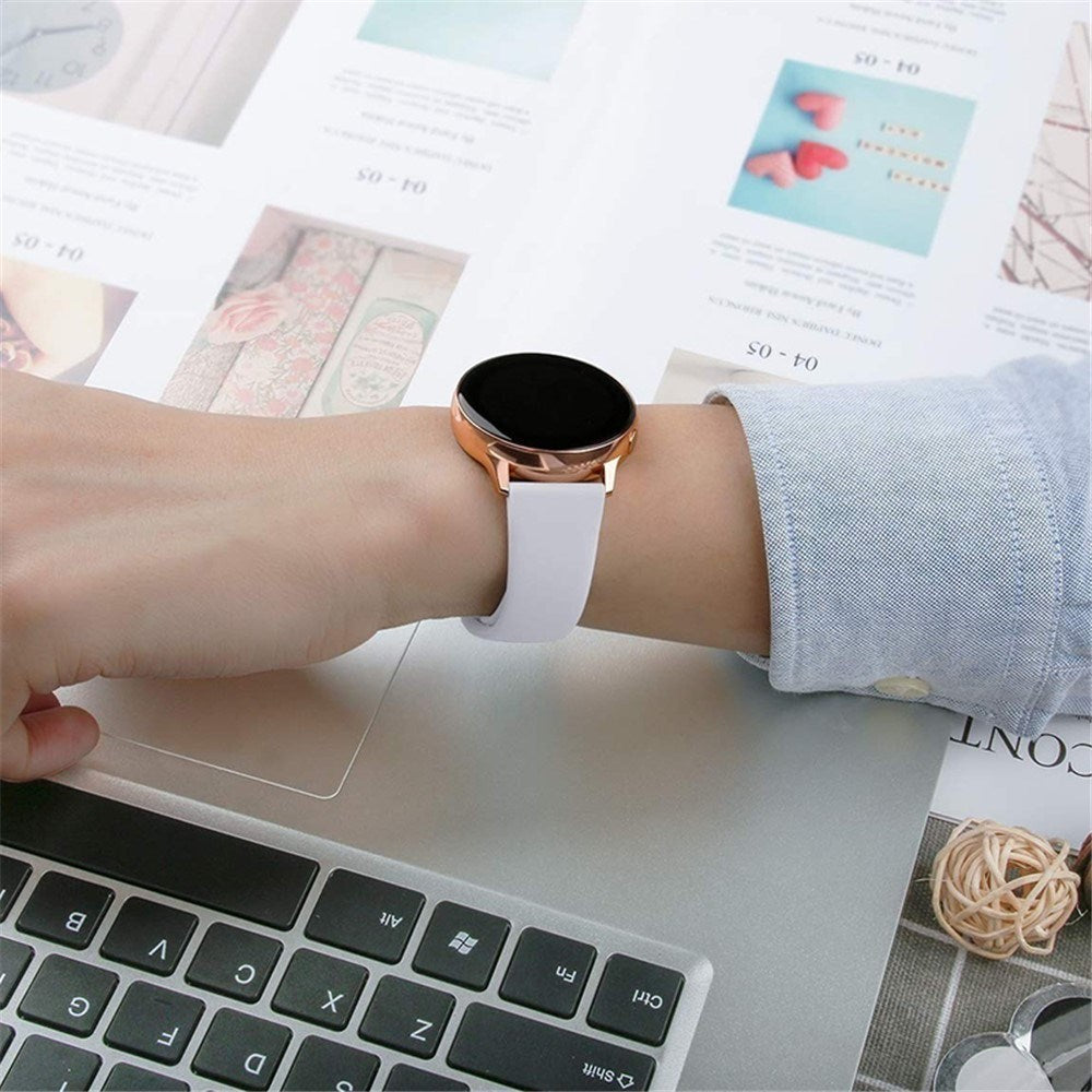 Huawei Watch GT 4 (41mm) / Garmin Venu 3S (18mm) Silicone Strap - Pink