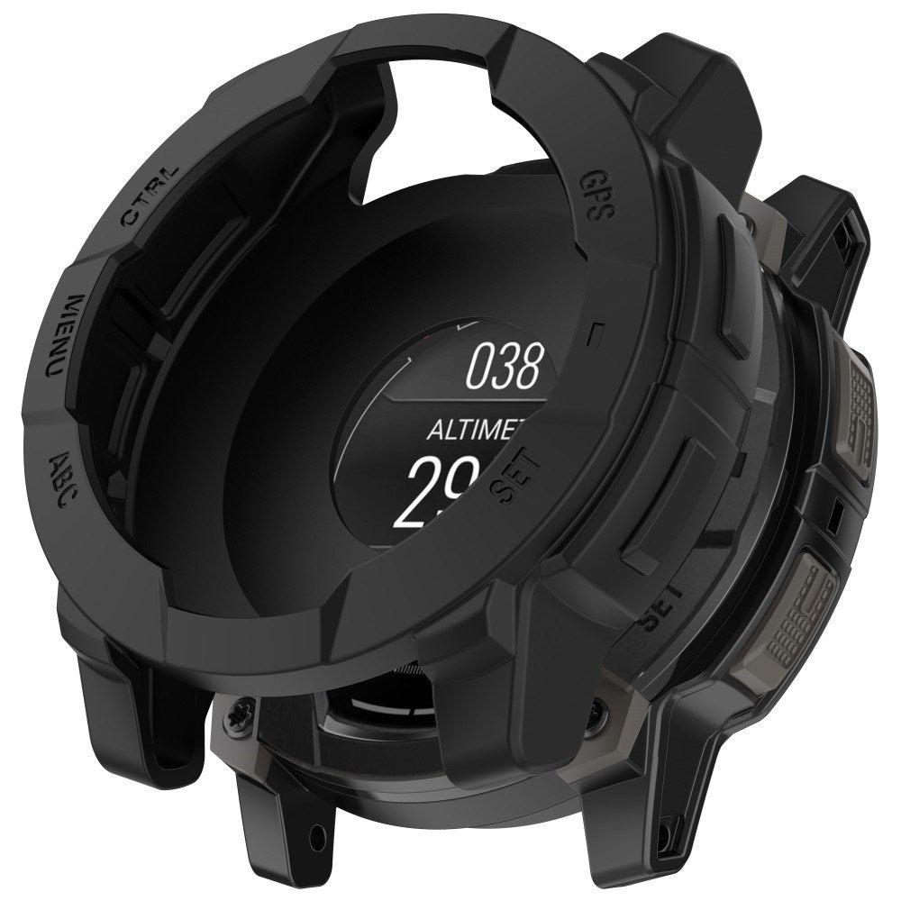 Garmin Instinct 3 AMOLED / Solar (50mm) Bumper Silicone Case - Black