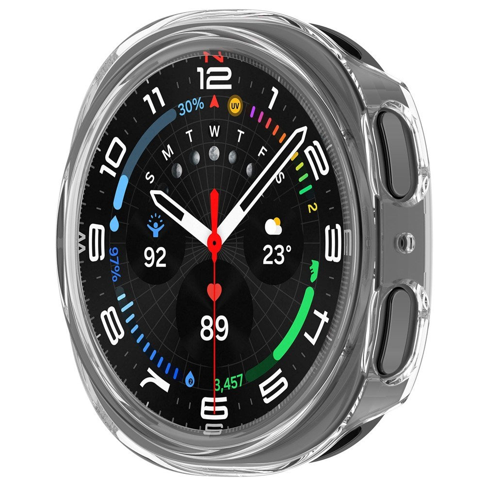 Samsung Galaxy Watch 8 (40mm) Semi-Enclosed Hard Plastic Case - Transparent