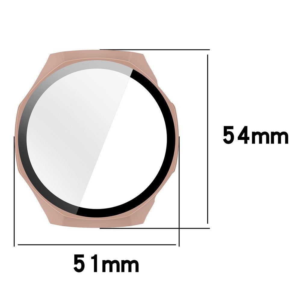 Huawei Watch GT 6 Pro (46mm) Case with Built-in Screen Protector - Pink