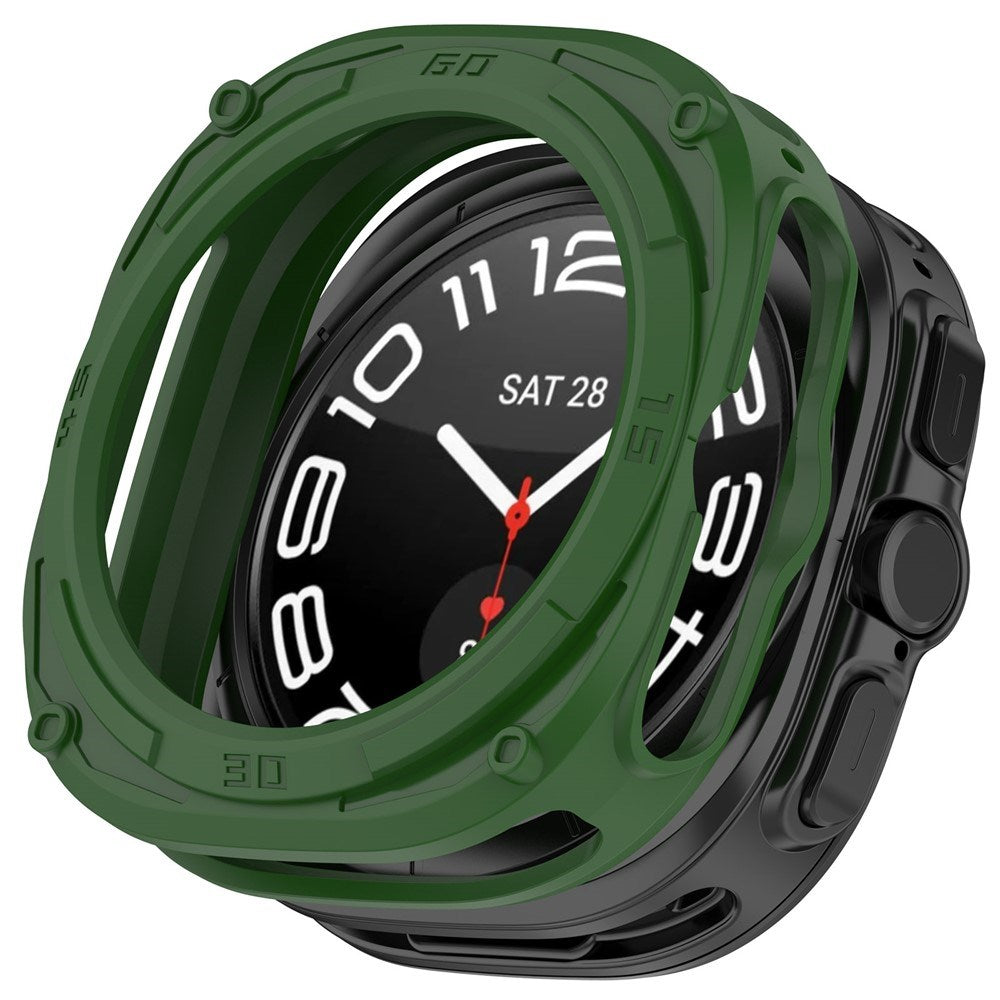 Samsung Galaxy Watch Ultra 2 (47mm) Flexible Plastic Armor Case - Green
