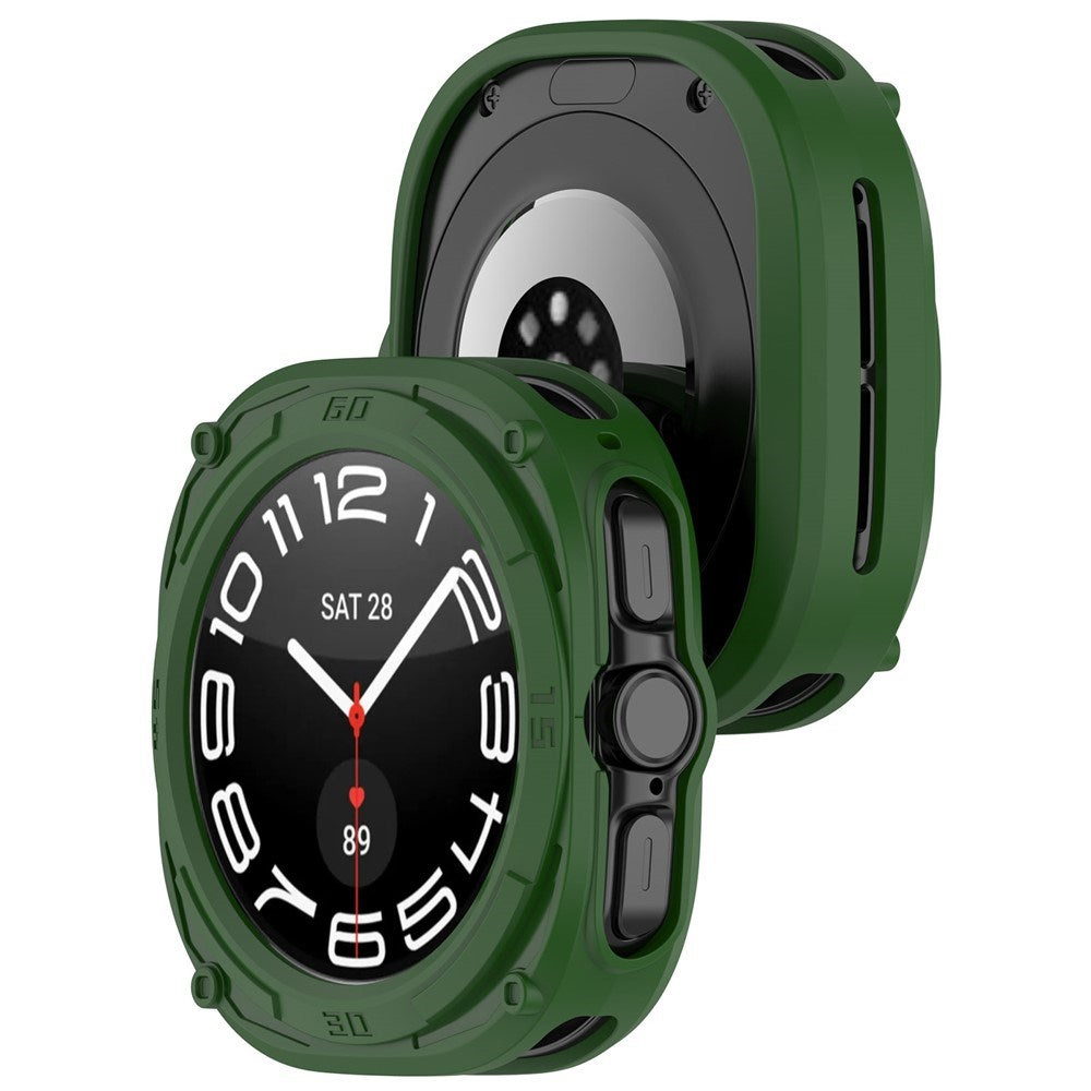 Samsung Galaxy Watch Ultra 2 (47mm) Flexible Plastic Armor Case - Green