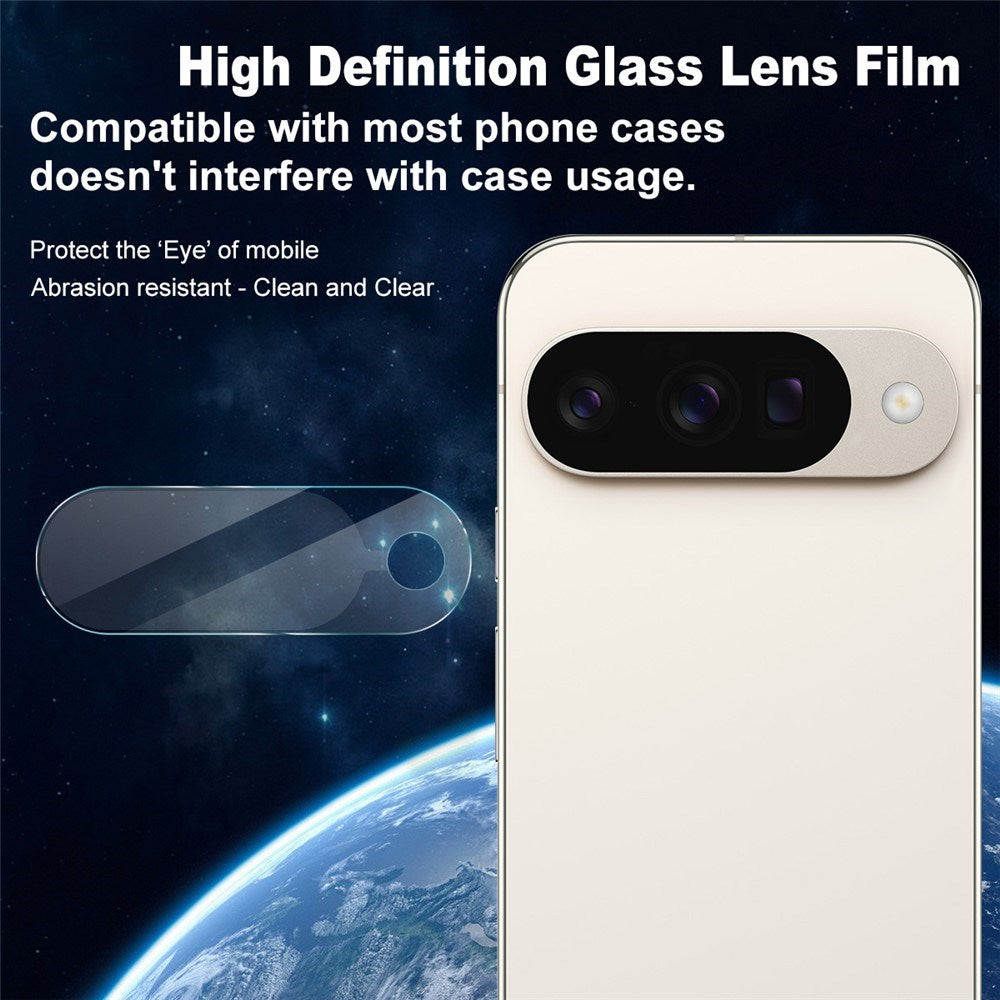 IMAK Google Pixel 10 Camera Lens Protector - Tempered Glass - Transparent