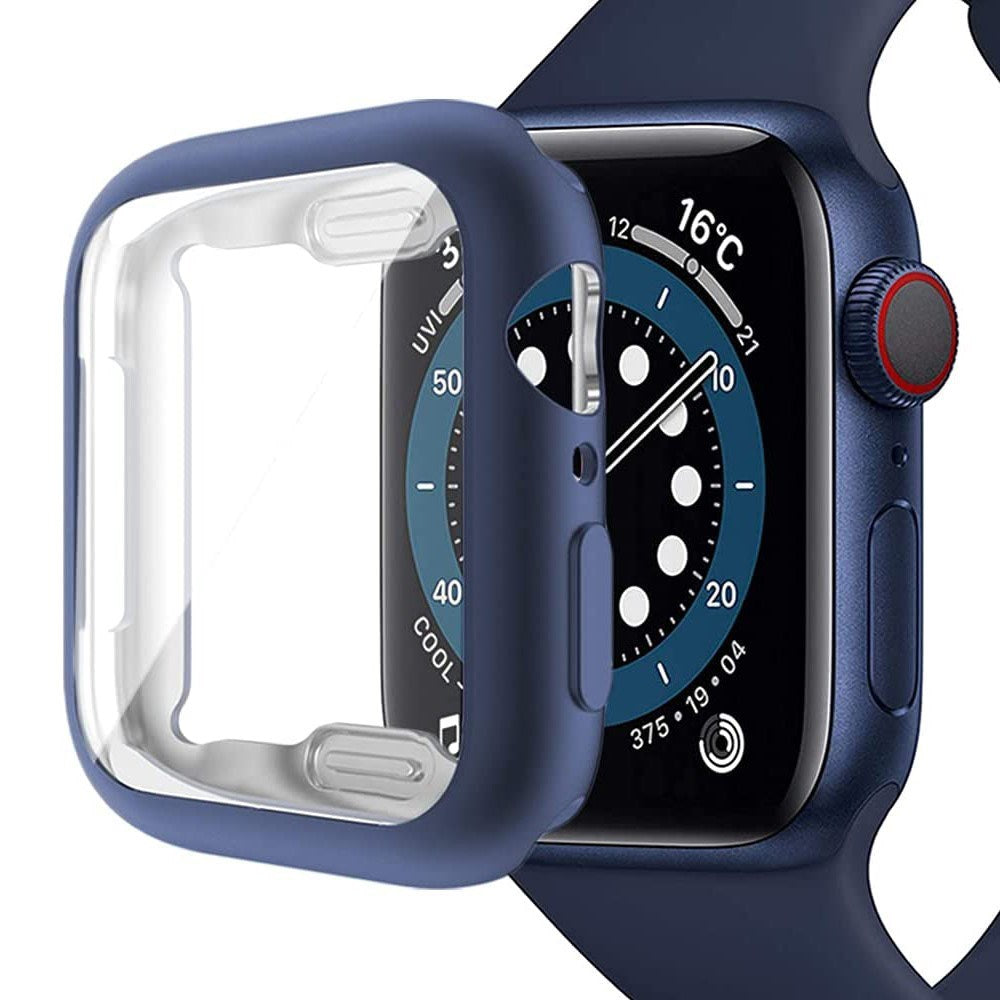 Apple Watch Ultra 3 / 2 / 1 (49mm) Flexible Plastic Case with Screen Protection - Blue