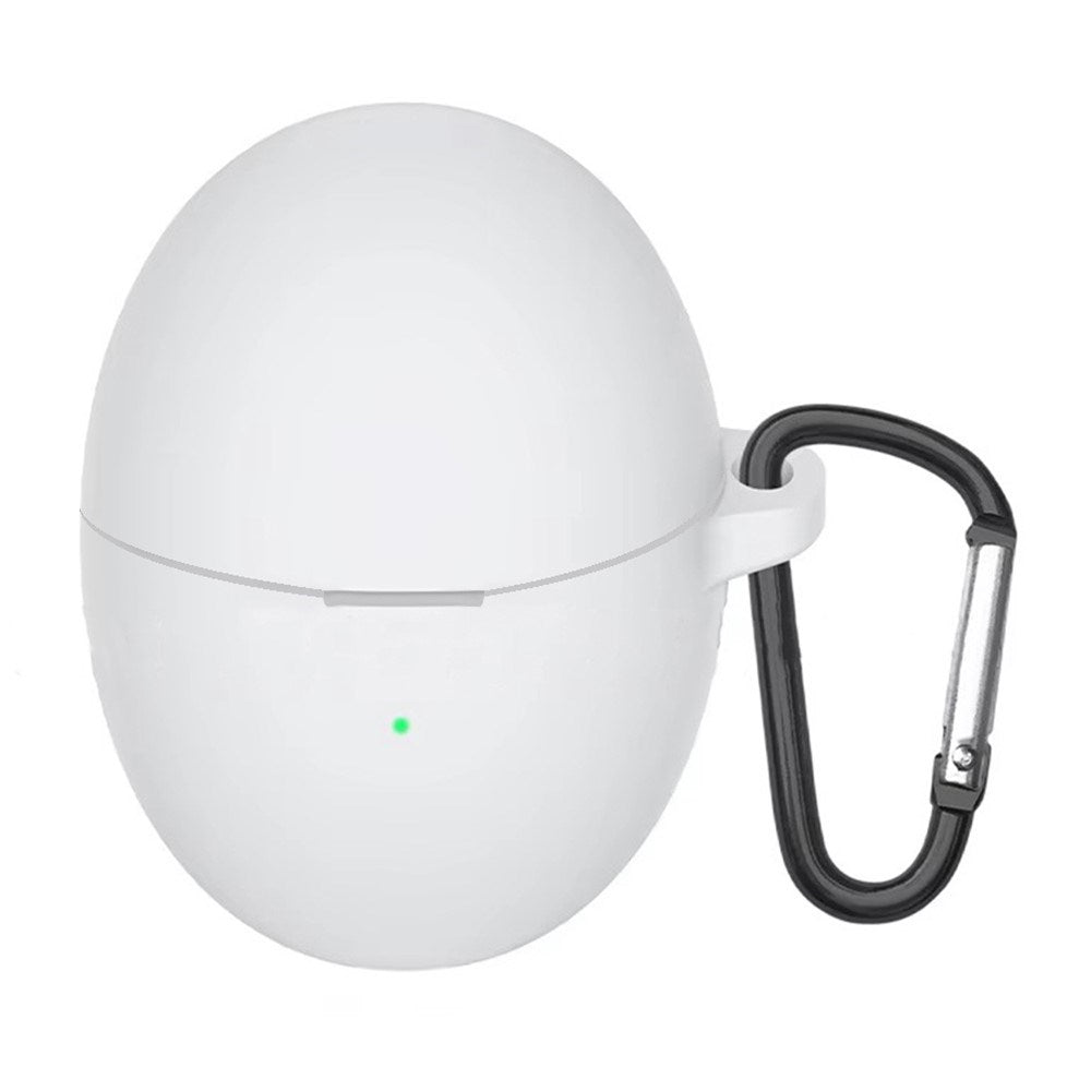 Huawei FreeBuds 6 Silicone Case with Carabiner - White
