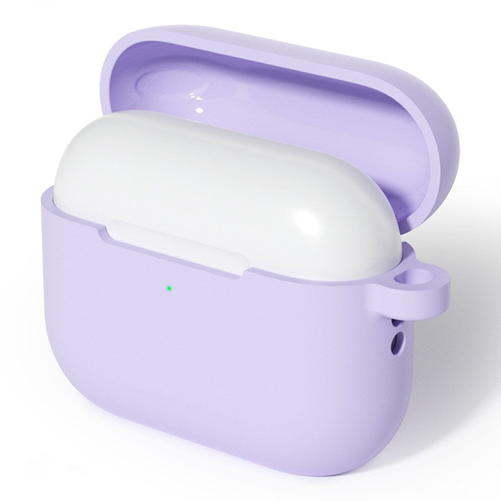 Apple AirPods Pro (3rd gen.) Silicone Case w. Carabiner - Purple