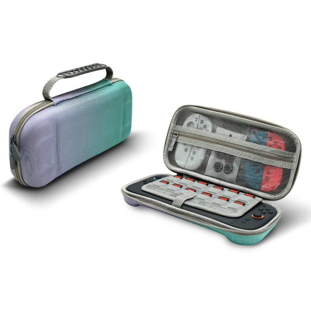 Nintendo Switch 2 Organization and Transport Case with Handle - Purple / Green