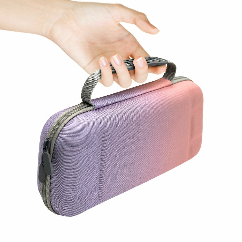 Nintendo Switch 2 Organization and Transport Case with Handle - Purple / Green