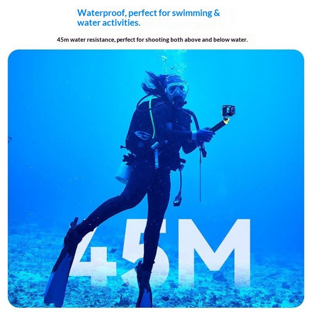 TELESIN Insta360 Ace Pro 2 Waterproof Case with Anti Moisture Filter - Transparent