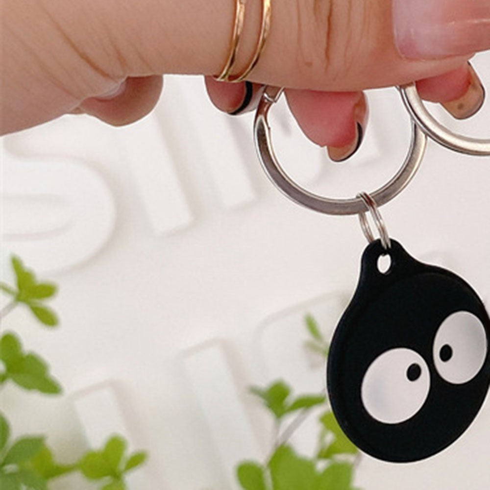 Apple AirTag Silicone Case - Keychain with Fun Design - Strawberry