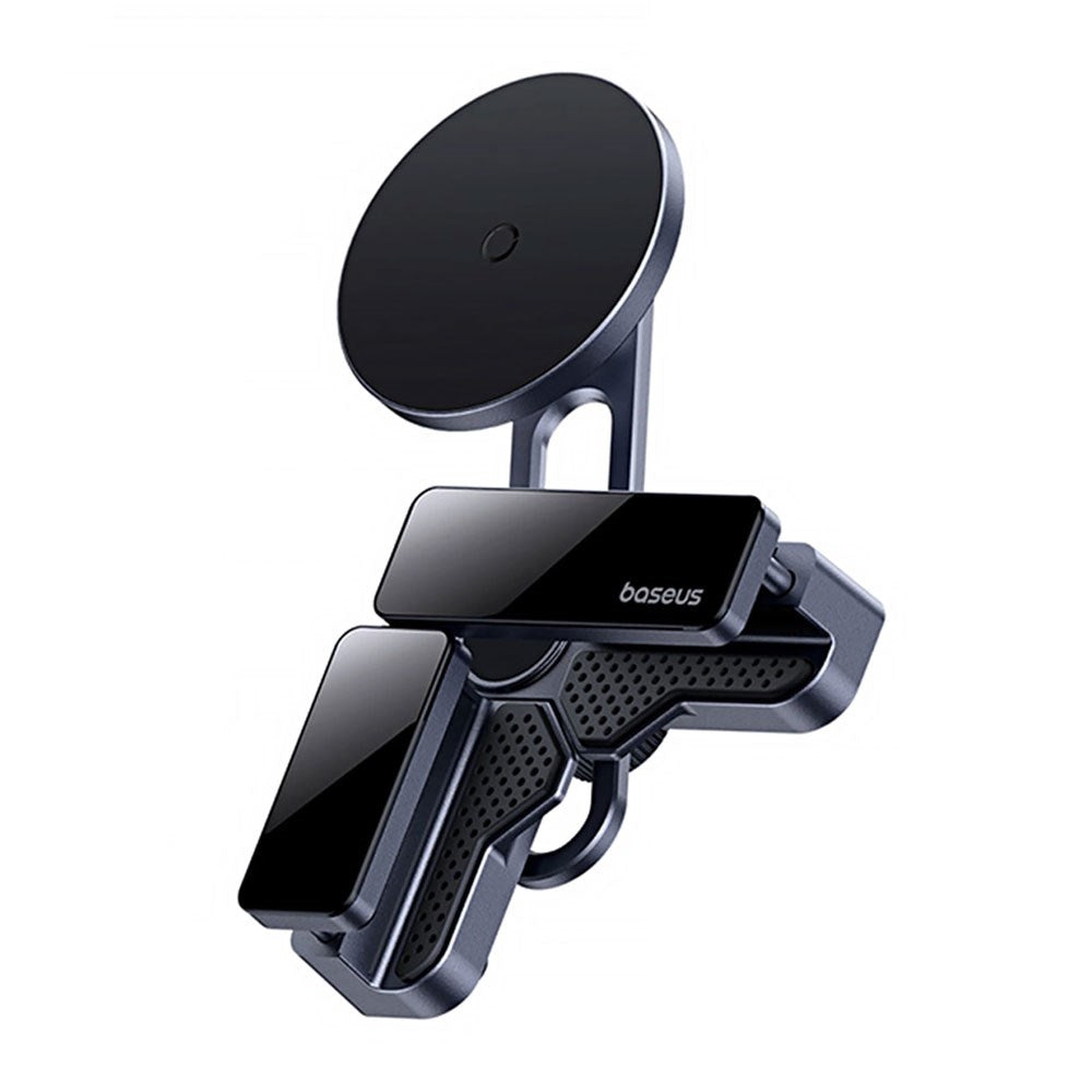 Baseus MaxView Display Mobile Holder for Car - MagSafe Compatible - Black