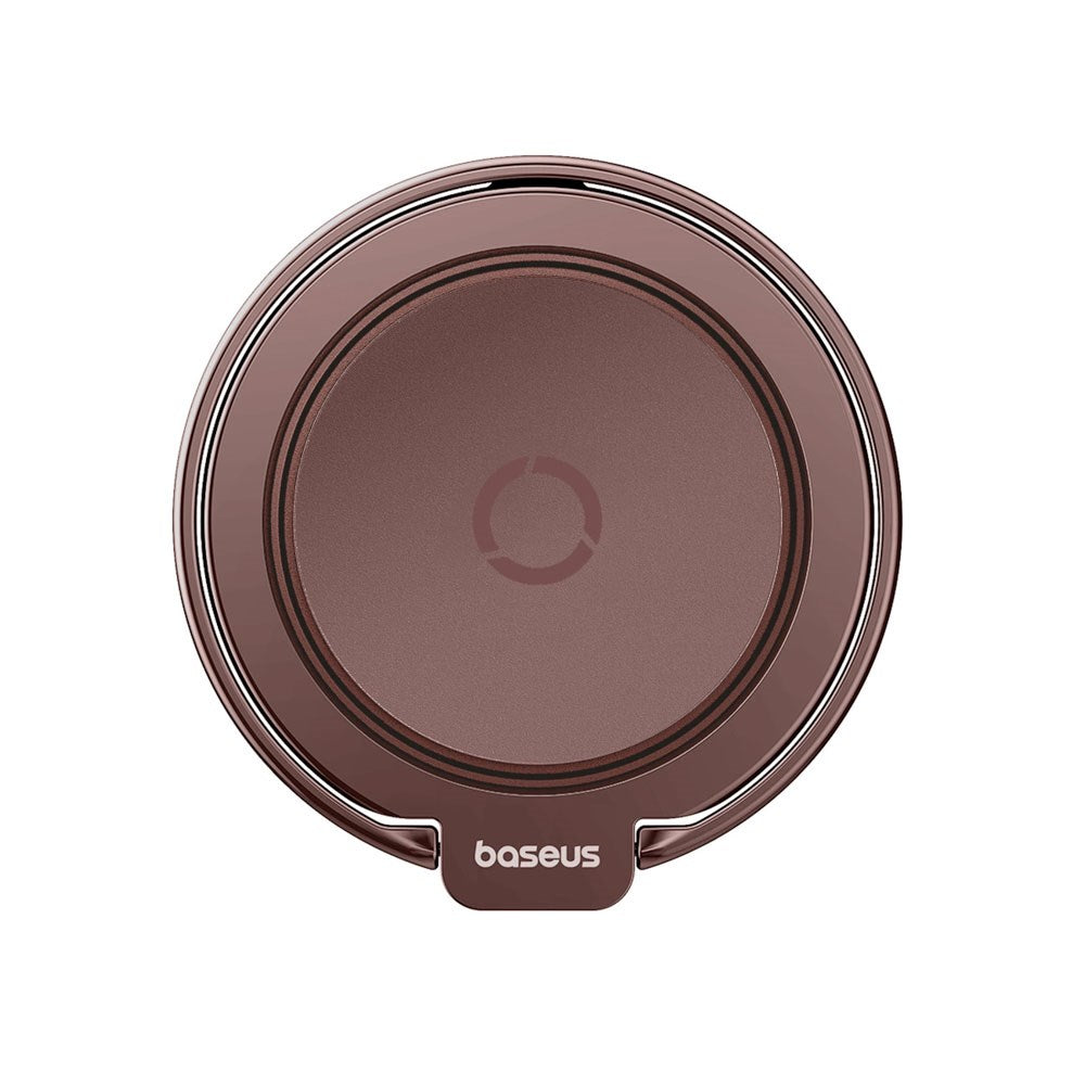 Baseus MagPro II Ring Holder for Mobile with Stand Function - MagSafe Compatible - Rose Gold