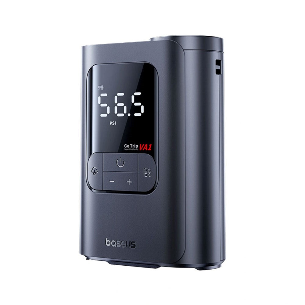 Baseus GoTrip Wireless Pump Mini Compressor - 7500 mAh - Dark Grey