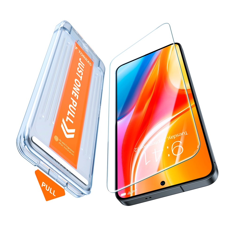 TORRAS Samsung Galaxy S25+ (Plus) Screen Protector - Tempered Glass - Transparent