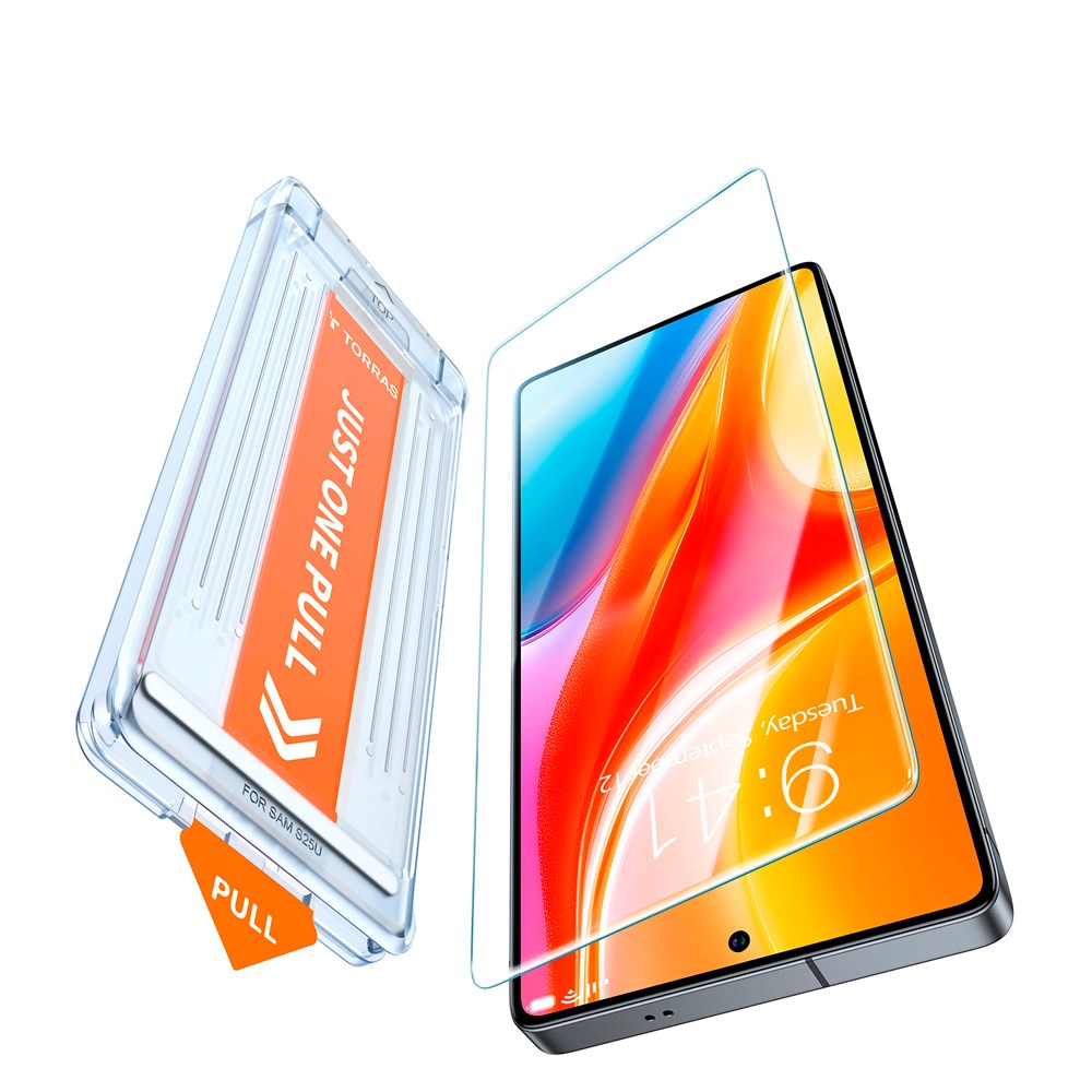 TORRAS Samsung Galaxy S25 Ultra Screen Protector - Tempered Glass - Transparent