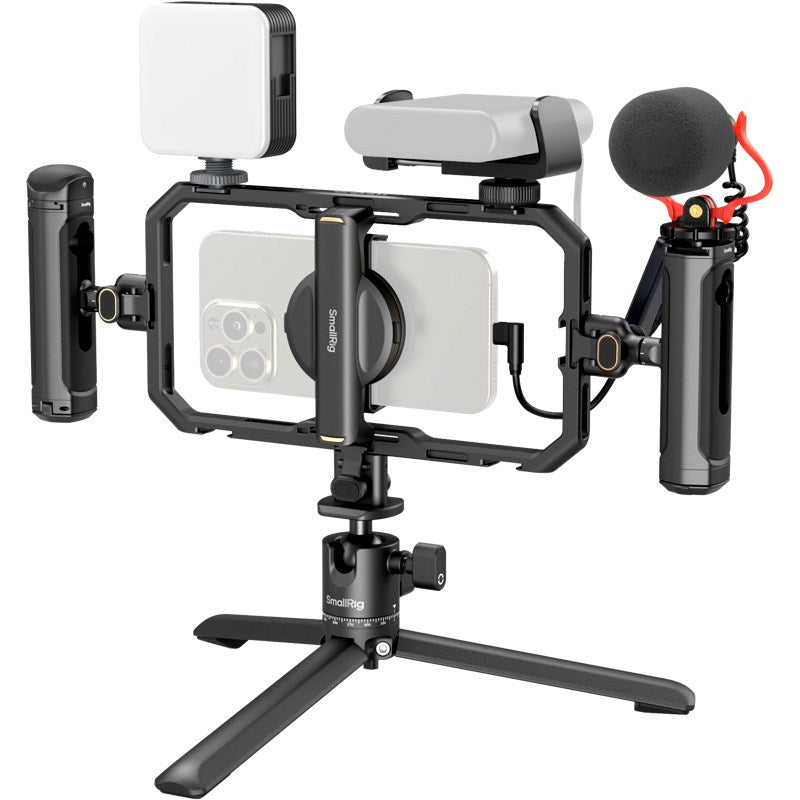 SmallRig 4704 Video Kit for Phone - Pro Edition - Black