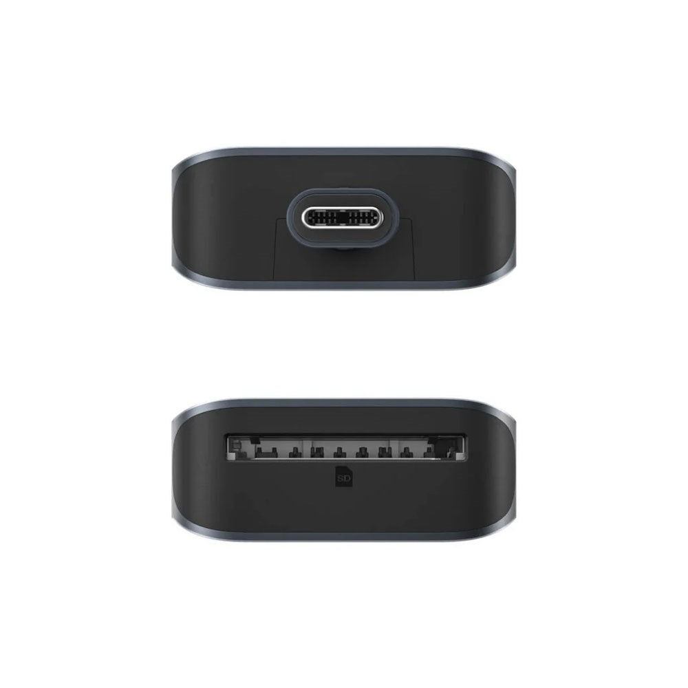 Hyper HyperDrive Ecosmart 6-in-1 USB-C Hub with USB-A / USB-C / HDMI / Ethernet / SD Card - Grey