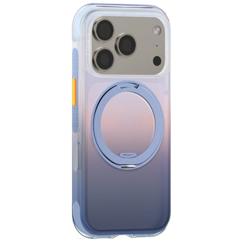iPhone 18 Pro Max / 17 Pro Max TORRAS O3 Air Gradient Case - MagSafe Compatible - Purple / Blue