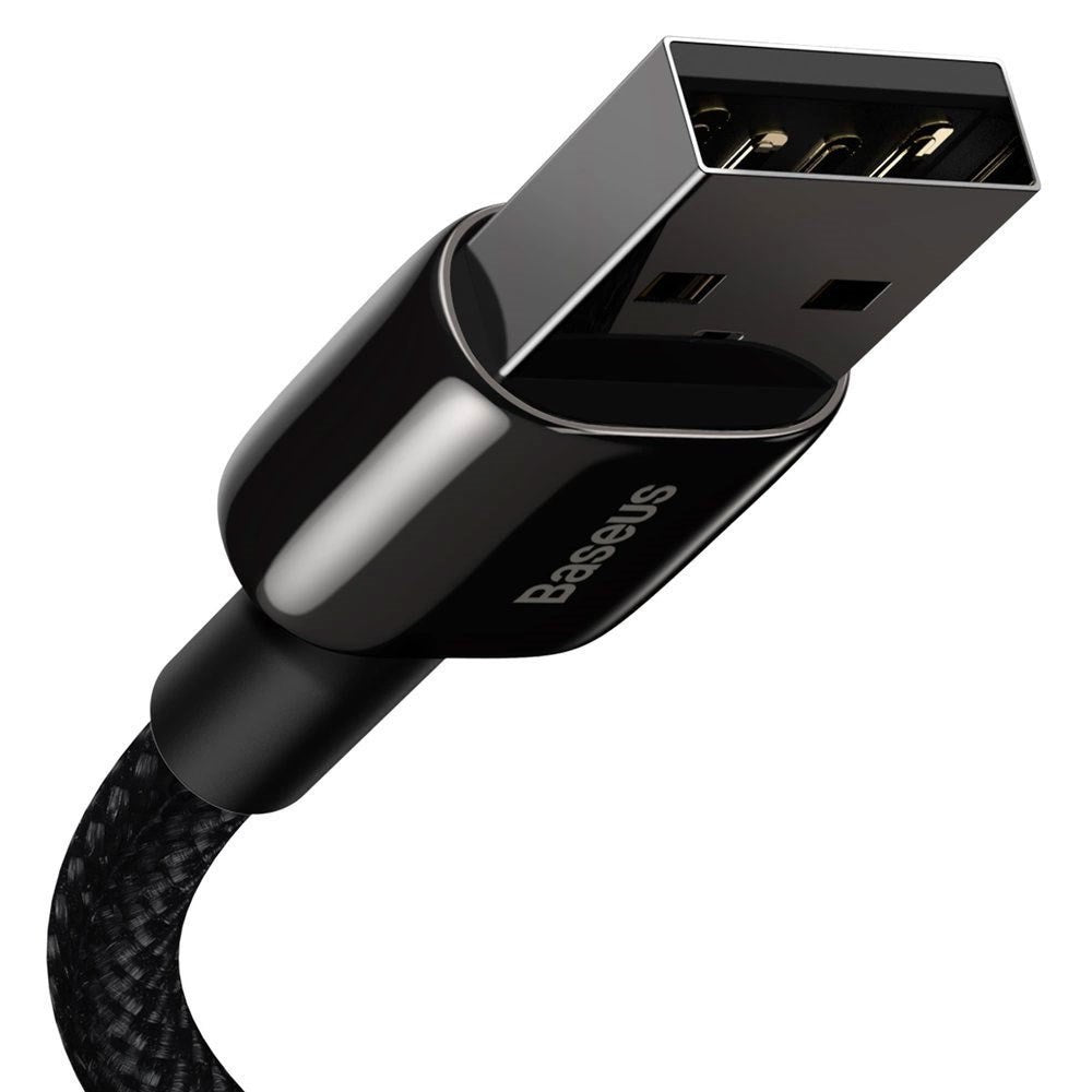 Baseus 12W USB-A to Lightning Cable (480Mbps) - 2m - Black