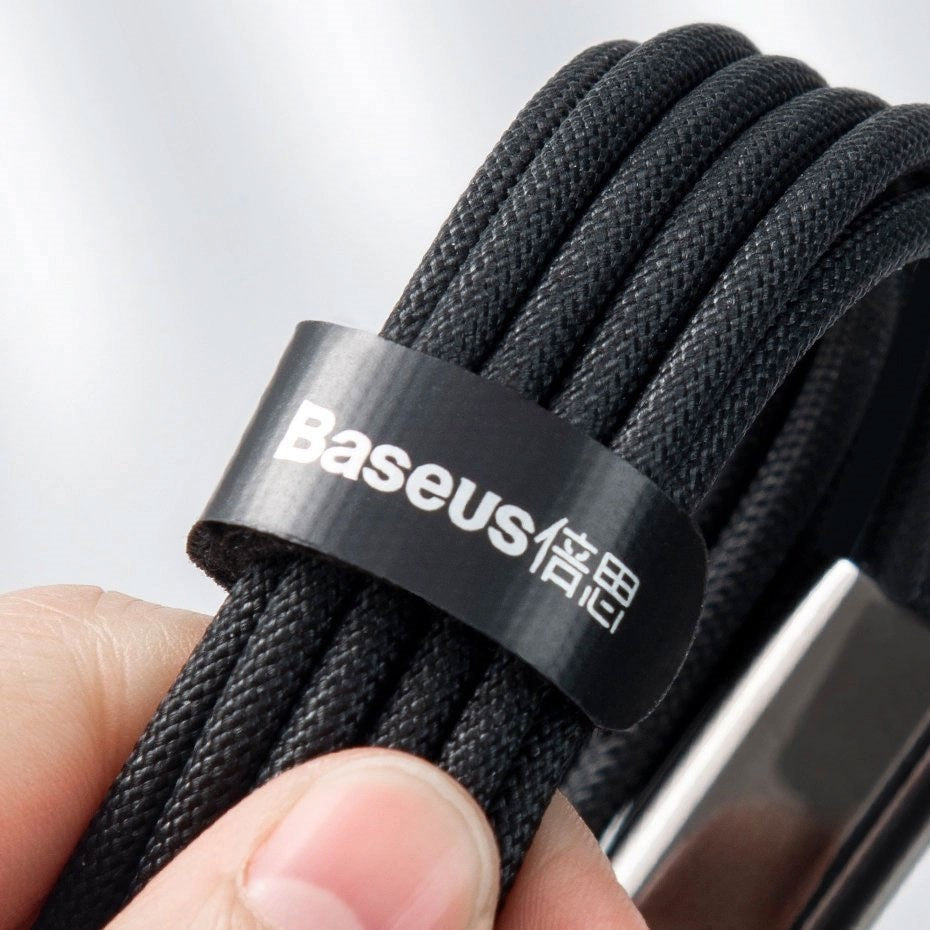 Baseus 3-in-1 USB-A Multi Cable with 1 x USB-C 1 x Lightning 1 x Micro USB - 1.5m - Black