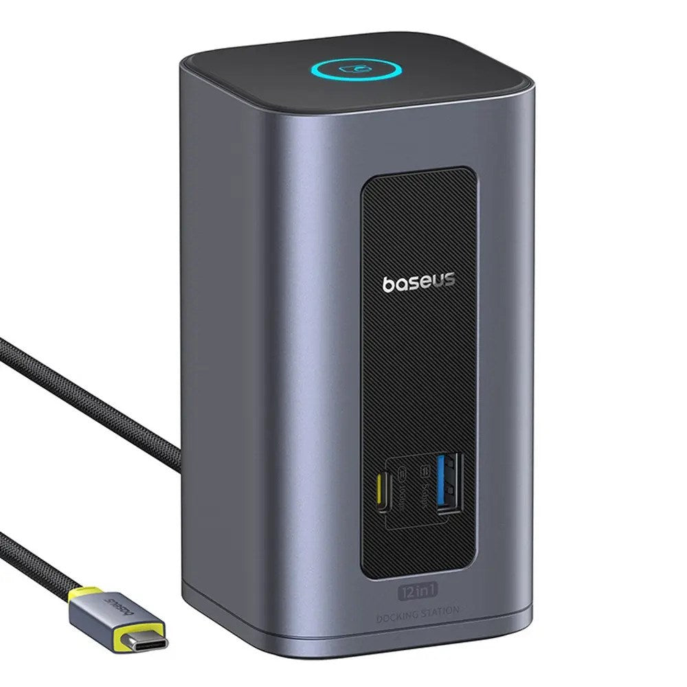 Baseus Nomos NU1 Air Spacemate 12-in-1 Docking Station - Grey